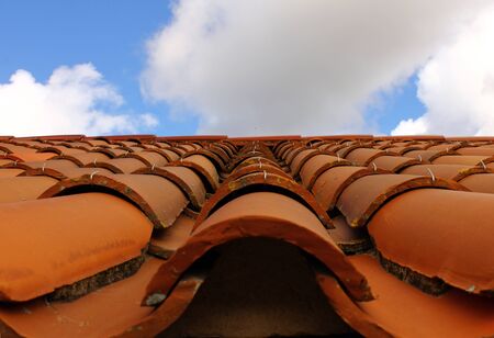 Roof Tilesの写真素材