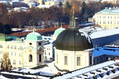 Dreifaltigkeitskirche, Salzburg, Austriaのeditorial素材
