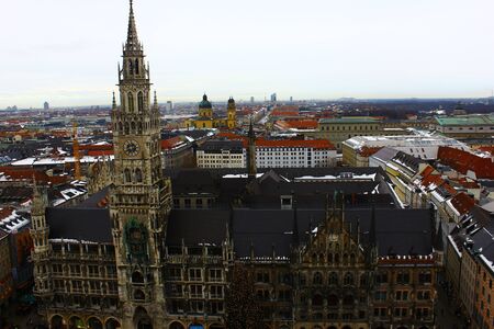Town Hall, Munich, Germanyのeditorial素材