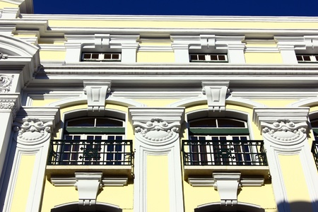 Detail of an old building at Lisbon, Portugalのeditorial素材