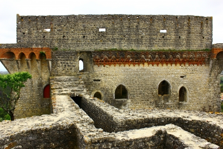 Castle, Porto de Mos, Portugalのeditorial素材