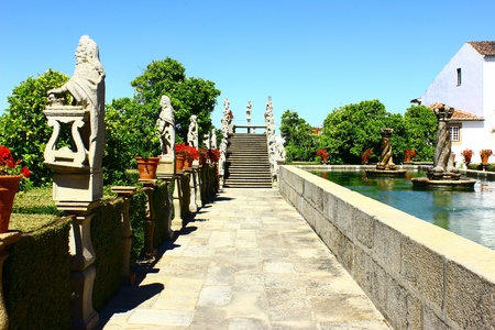 Garden, Castelo Branco, Portugalの写真素材