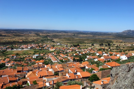 Medieval village of Penha Garcia, Portugalの写真素材