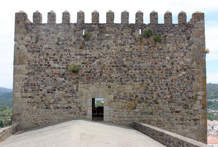 Castle, Castelo de Vide, Portugalのeditorial素材