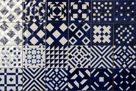 azulejos, Portuguese tilesの写真素材