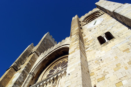 Cathedral, Lisbon, Portugalの写真素材
