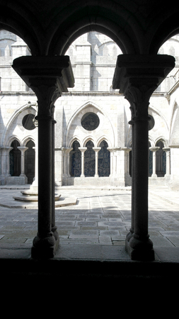 Porto cathedral, Porto, Portugalの写真素材