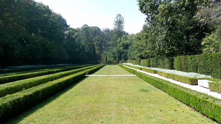 Serralves garden, Porto, Portugalの写真素材
