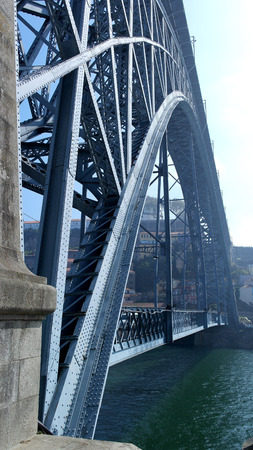 Dom Luiz bridge, Porto, Portugalの写真素材