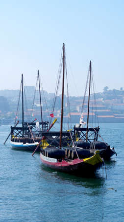 Douro river, Porto, Portugalのeditorial素材