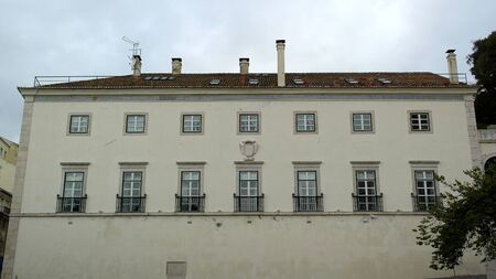 Sao Vicente de Fora Monastery, Lisbon, Portugalの写真素材