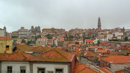 Clerigos Tower, Porto, Portugalの写真素材