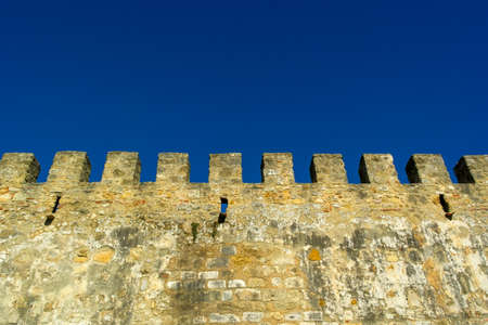 Saint George Castle, Lisbon, Portugalのeditorial素材