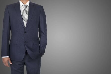 suited afro-american businessmanの写真素材