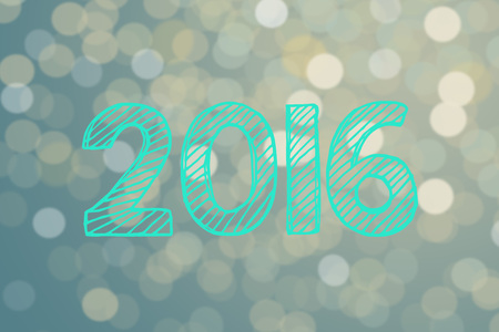 2016 New Year Displayの写真素材