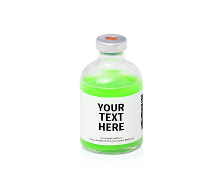 Alternative Medication with blank labelの写真素材
