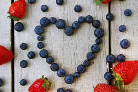 Blueberry Heart