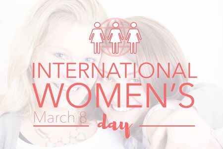 International Women's day, march 8の写真素材