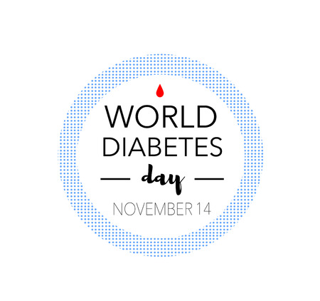 World diabetes day, november 14thの写真素材