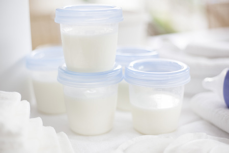 Breast milkの写真素材