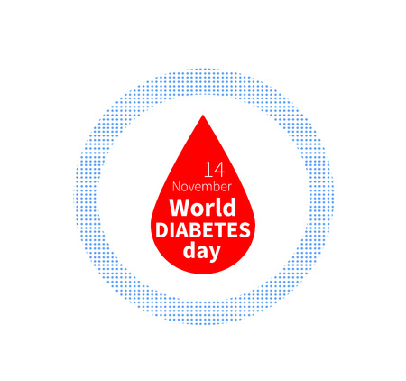World diabetes day, november 14thの写真素材