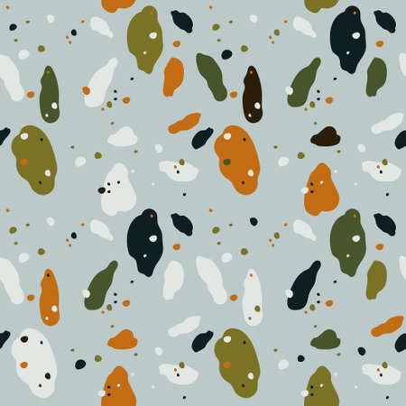 Seamless abstract pattern. Wallpaper, print, paper, packaging, textile design. Vector illustration.