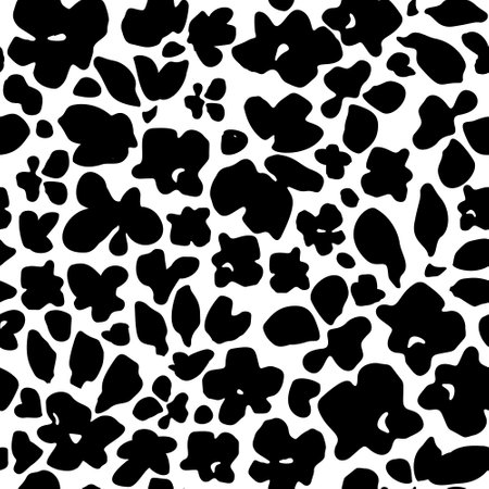 Beautiful floral seamless pattern. Cute natural background with small flowers. Hand drawn grunge flowers wallpaper. Simple daisy vector print for spring textile, fabric designのイラスト素材