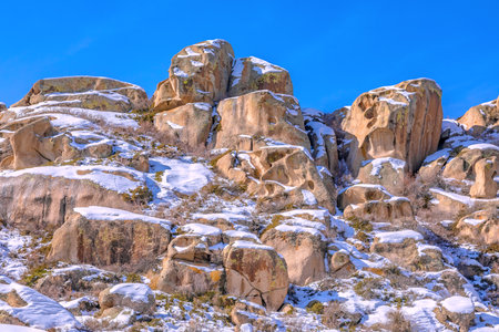 Photographed at the Guaishiyu Scenic Area in Shuanghe City, Bortala Mongol Autonomous Prefecture,...