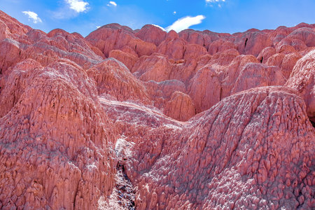 Photographed in Hutubi County, Changji Hui Autonomous Prefecture, Xinjiang, China, on Highway S101.の写真素材