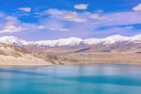 Taken in Tashkurgan County, Kashgar Prefecture, Xinjiang, China.の写真素材