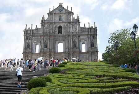 Ruins of St Paulのeditorial素材