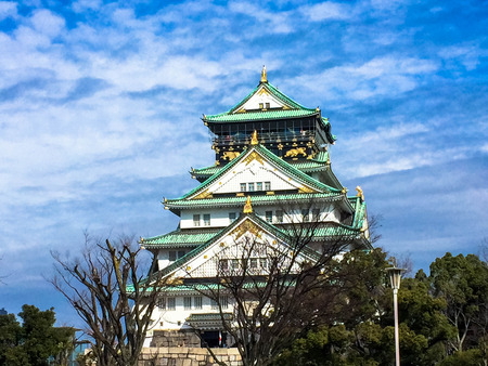 Osaka Castleのeditorial素材