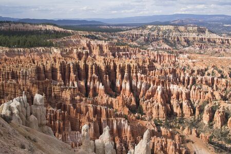 Bryce Canyon, Utah National Park. Incredible mountain landscape of American nature. Traveling in...