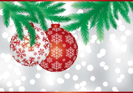 abstract Christmas background illustrationのイラスト素材