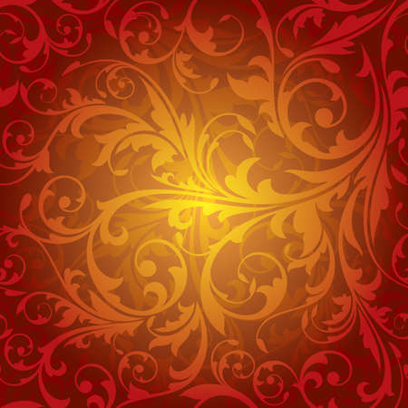 seamless floral pattern  のイラスト素材