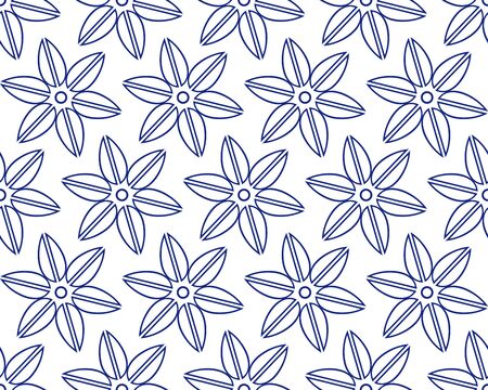 abstract seamless ornament pattern のイラスト素材