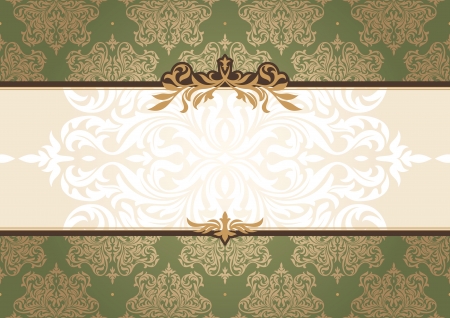 abstract invitation frame vector illustrationのイラスト素材