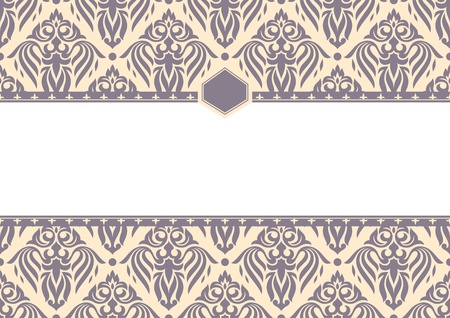 abstract invitation frame vector illustrationのイラスト素材