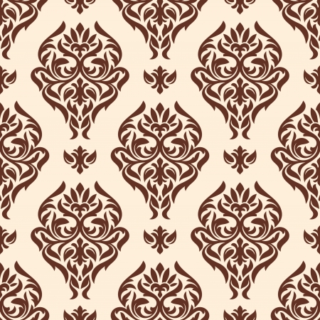 floral seamless wallpaper vector illustrationのイラスト素材