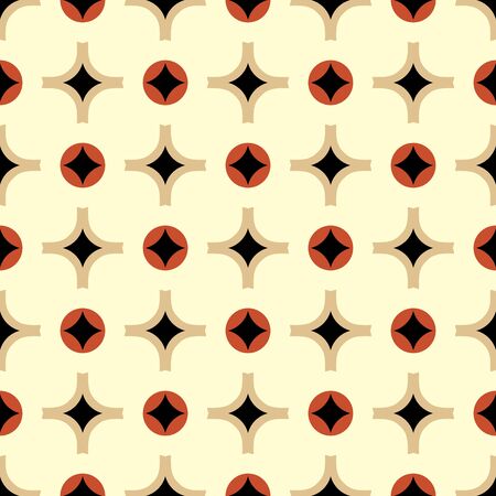 abstract seamless ornament pattern vector illustrationのイラスト素材