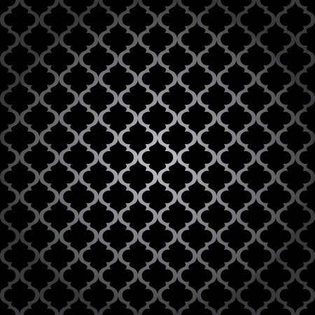 abstract seamless ornament pattern vector illustration with radial gradientのイラスト素材