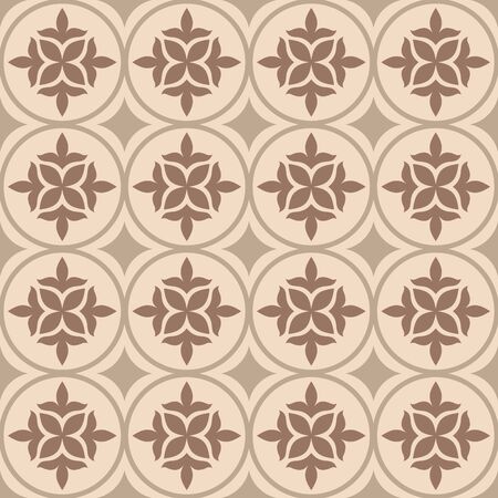 seamless ornamental pattern vector illustrationのイラスト素材