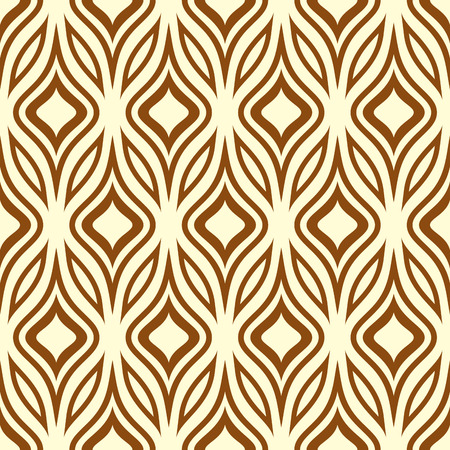Retro wallpaper background. Seamless ornamental pattern vector illustration.のイラスト素材