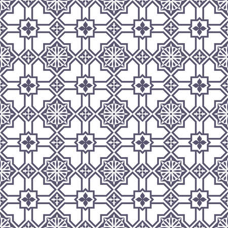 Seamless pattern in retro style. Vector illustrationのイラスト素材
