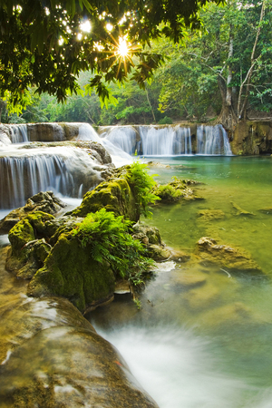 Chet Sao Noi  Waterfall National Park , Thailandの写真素材