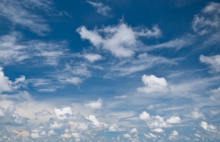 Blue sky and cloud 