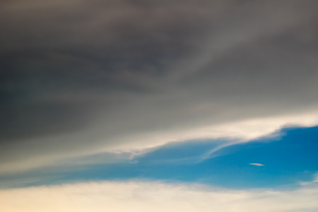 blue sky with clouds background