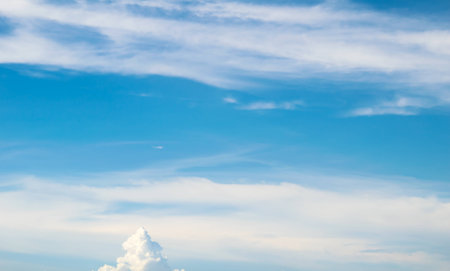 Blue Sky and Cloud on Summer