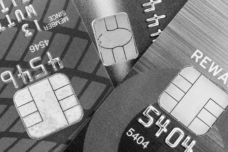 Close Up Credit Cardの写真素材