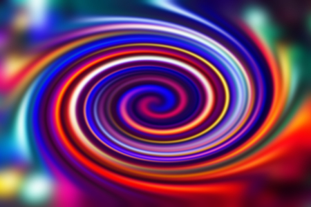 A colorful and mesmerizing swirl of many colors